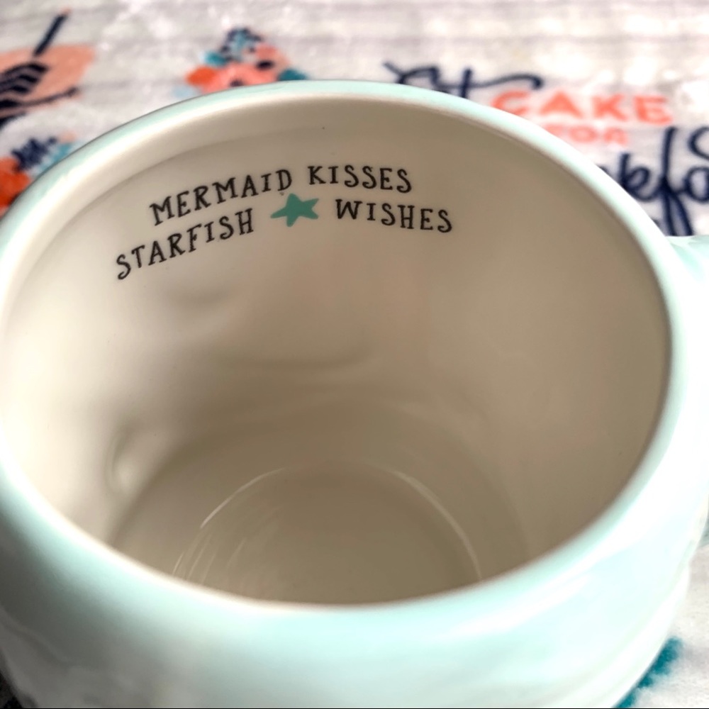 1 LEFT! ๐ง๐ปโโ๏ธ Teal Mermaid Ceramic Colorful Mug - Picture 5 of 6